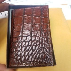 Scully Leather Card Case